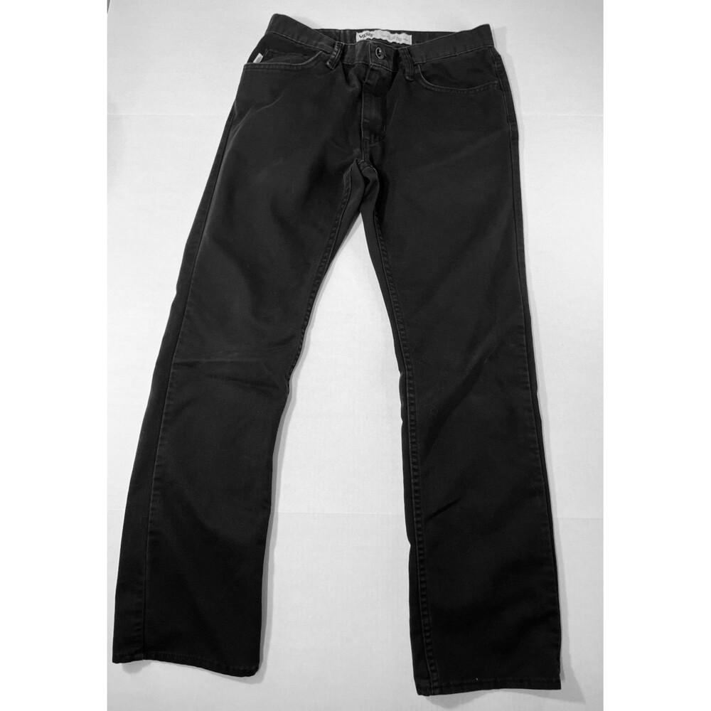 Vans Mens 30 X 28 Reg Black Chino Pants - Off The Wall Skate